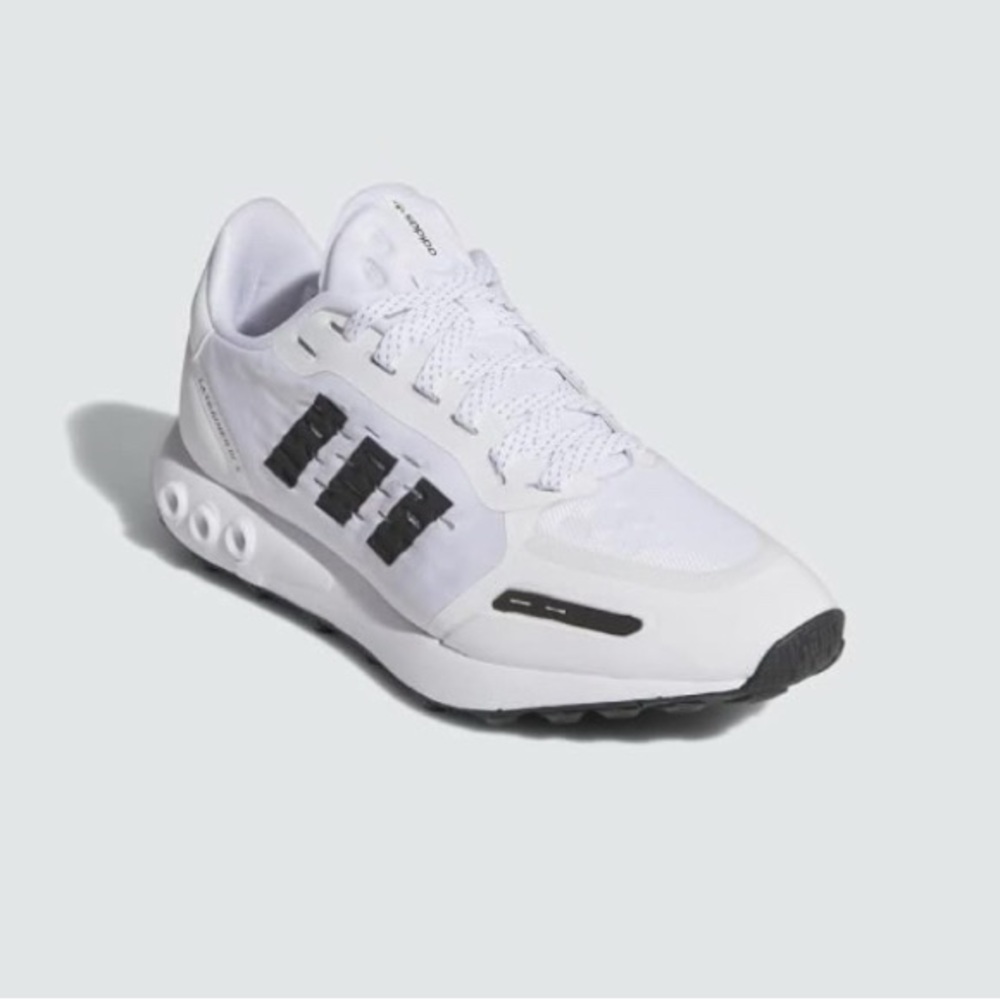 Adidas Men's LA trainer 3 GY7492 White and Black Athletic Shoes NWT